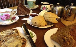 Welsh traditional afternoon tea